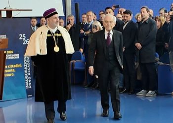 Unisa, inaugurato l’anno accademico. Lectio Magistralis del presidente della Corte Costituzionale, Giovanni Amoroso