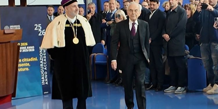 Unisa, inaugurato l’anno accademico. Lectio Magistralis del presidente della Corte Costituzionale, Giovanni Amoroso
