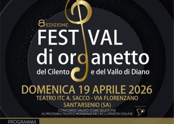 Festival dell’Organetto del Cilento e Vallo di Diano: tradizione e musica protagoniste a Sant’Arsenio