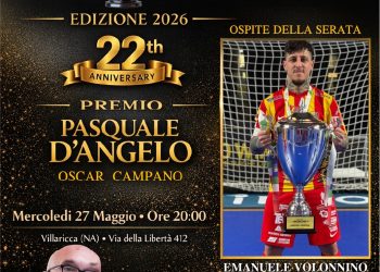 Volonnino al Premio “Pasquale D’Angelo” – Oscar Campano. Grandi nomi e solidarietà a Villaricca