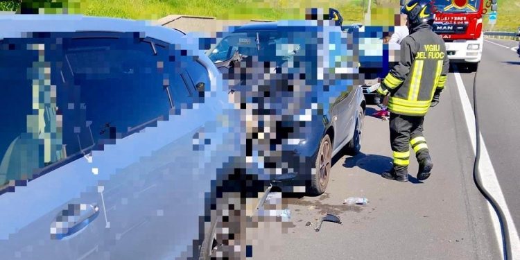 Incidente sulla nei pressi di Matera Sud: quattro feriti