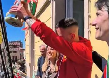 Potenza, la Coppa Italia di Serie C in tour: festa al Municipio con tifosi e squadra