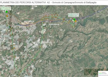A2 del Mediterraneo chiusa il 12 aprile tra Eboli e Battipaglia per disinnesco di ordigni bellici