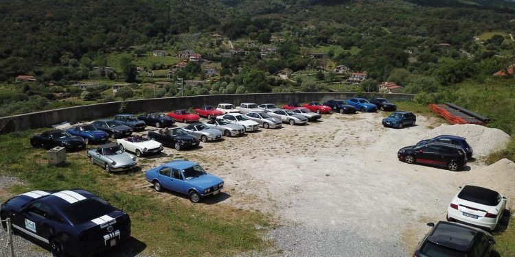 Da Teggiano al museo Logos con auto e moto d’epoca. Emozioni con l’associazione Route 39