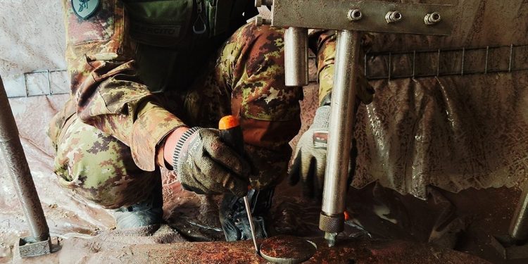 Rinvenuto un terzo ordigno bellico durante le operazioni di bonifica delle bombe a Eboli