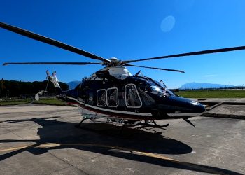 Carabinieri di Salerno: al 7° Nucleo Elicotteri di Pontecagnano arriva il nuovo AW169