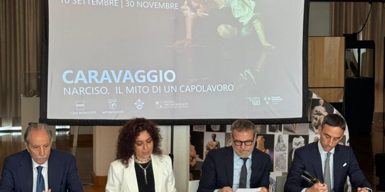 Potenza entra nei grandi circuiti dell’arte: arriva il “Narciso” di Caravaggio al Museo Archeologico Provinciale