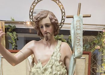 Corleto Perticara riabbraccia San Giovanni Battista: restaurata la storica statua del 1890