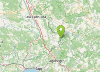 Leggera scossa di terremoto tra Moliterno e Montesano