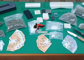 Droga tra Tramonti e Sant’Egidio del Monte Albino: arrestato giovane dell’Agro nocerino
