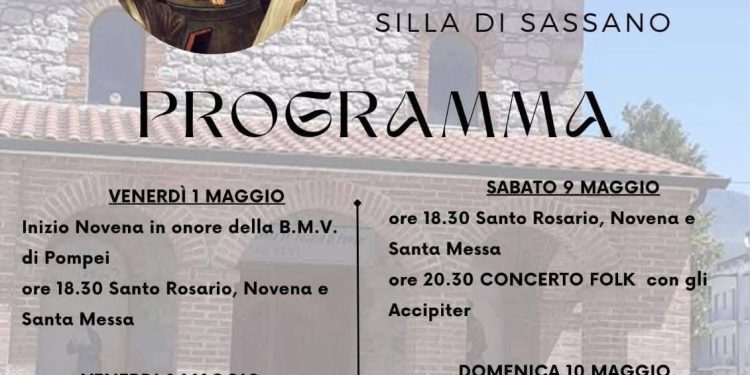 Sassano in festa per la B.V. di Pompei: fede, musica e spettacolo nel cuore del Vallo di Diano