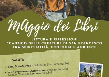 Sant’Arsenio celebra il “Maggio dei Libri”: incontro su spiritualità, ecologia e ambiente