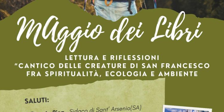 Sant’Arsenio celebra il “Maggio dei Libri”: incontro su spiritualità, ecologia e ambiente