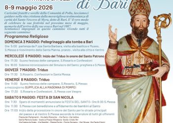 A Polla si celebra San Nicola con appuntamenti religiosi e non solo