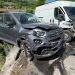 Teggiano, scontro tra auto e furgone: due feriti