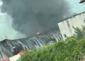 In fiamme un’azienda a Sant’Arsenio: paura e danni. Per fortuna nessun ferito