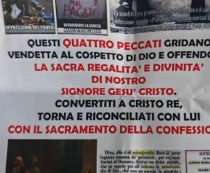 Volantini omotransfobici all’Università di Salerno, la denuncia di Arcigay: “Non è libertà di opinione, è odio”