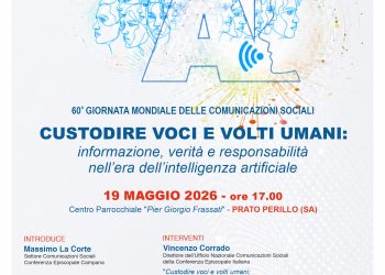 A Prato Perillo l’incontro promosso dalla Diocesi di Teggiano-Policastro su Intelligenza Artificiale e comunicazione