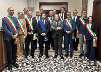Incontro in Prefettura a Potenza tra i sindaci neoeletti, il Prefetto e il Presidente della Provincia