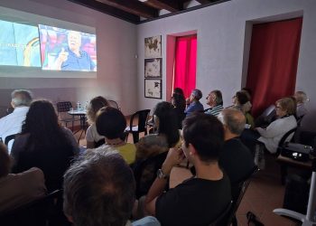 Proiettato a Caggiano “Nanni Balestrini: Poetry Boy”, il documentario su una delle figure centrali della neoavanguardia italiana