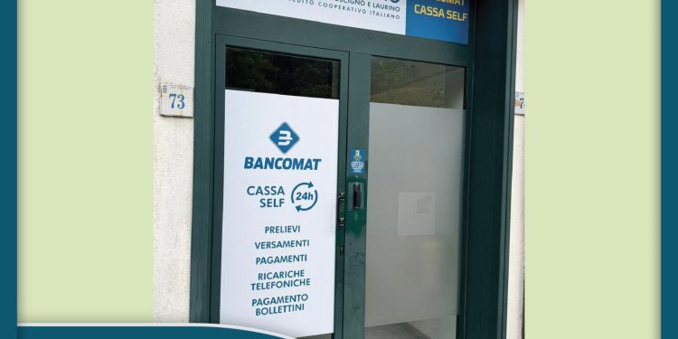 Sant’Arsenio, Banca Monte Pruno rinnova l’ATM di Piazza Pica: attiva la nuova CassaSelf h24