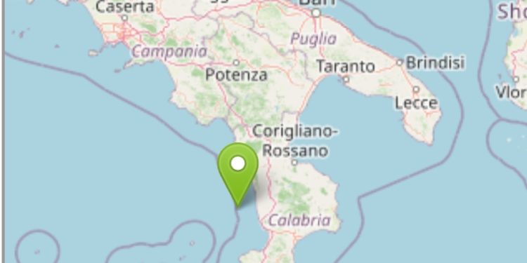 Forte scossa nel Cosentino, avvertita anche in provincia di Salerno