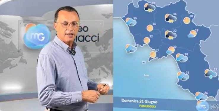 Ondata di caldo sulla Campania. Le previsioni meteo di Giuseppe Stabile