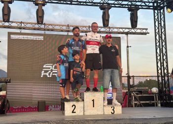Sanseviero (Bike Tour) conquista la gara ciclistica sull’autodromo di Sarno