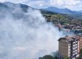 Incendio a ridosso della stazione inferiore di Potenza: stop temporaneo alla circolazione ferroviaria