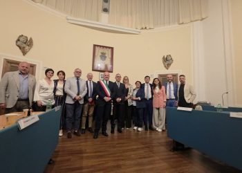 Giuramento a Polla del sindaco Massimo Loviso. Confermate le deleghe ad assessori e consiglieri