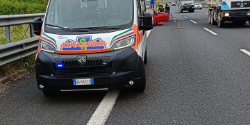 Tamponamento a catena sull’A2 tra Pontecagnano Nord e Pontecagnano Sud