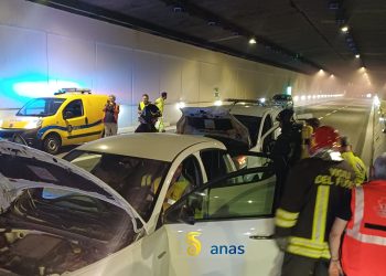 Incidente e incendio nella Galleria Scanzano: nella notte maxi esercitazione sulla S.S. 106 Jonica