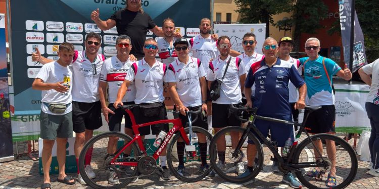 I valdianesi della Bike in Tour protagonisti alla “Gran Sasso Bike Marathon”