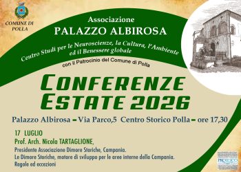 Al via le Conferenze Estive di Palazzo Albirosa a Polla: incontri nel giardino storico e apertura della nuova biblioteca