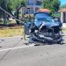 Perde il controllo dell’auto e va a finire contro un palo. Paura ad Auletta
