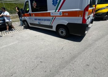 Investita nell’area di servizio di Campagna: ferita una donna