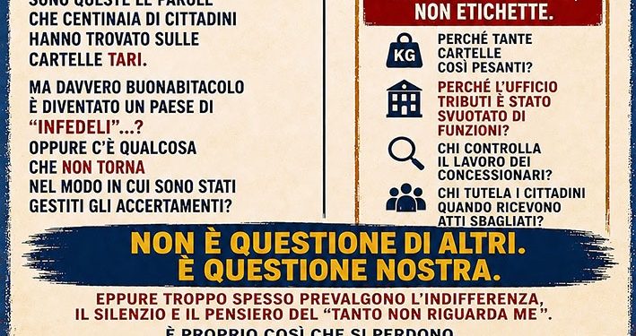 Al Centro Sociale Cupola di Buonabitacolo un incontro sulla TARI