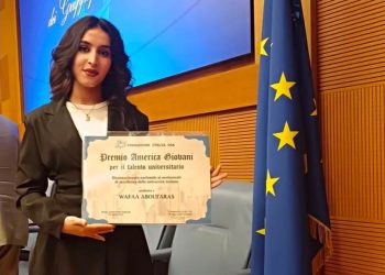 Dal Marocco a Montesano fino al premio “America Giovani”: la bella storia di Wafaa Aboufaras