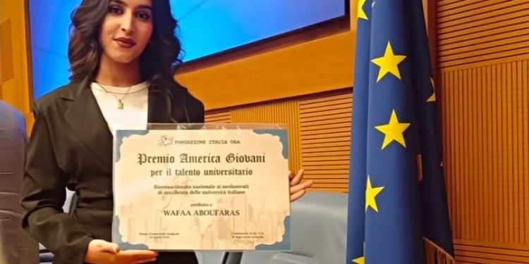 Dal Marocco a Montesano fino al premio “America Giovani”: la bella storia di Wafaa Aboufaras