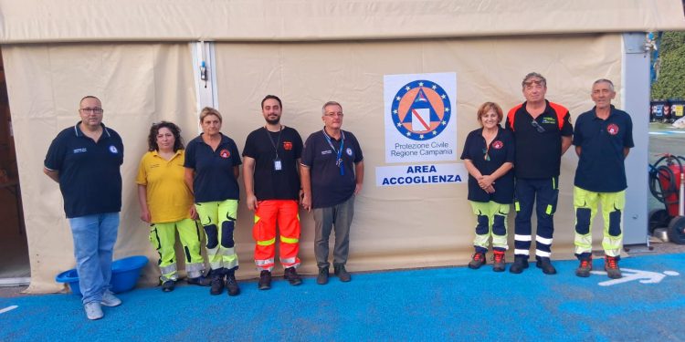 Protezione Civile Sassano – Gruppo Lucano in prima linea a Napoli dopo lo sciame sismico