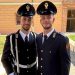Dal Vallo di Diano alla Polizia di Stato: il giuramento di Francesco Pagliarulo, con gli alamari appuntati dal fratello Giovanni