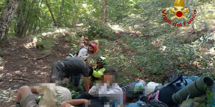Paura per 19 boy scout dispersi sul Monte Cerreto: salvati