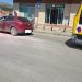 Auto in fiamme in pieno centro a Polla
