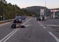 Incidente a Caselle in Pittari, ferito gravemente uh motociclista