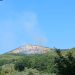 Incendio in montagna tra Polla e Petina: in azione anche un elicottero
