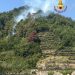 Emergenza incendi in Costiera Amalfitana: roghi tra Tramonti e Maiori. Maxi dispositivo di soccorso