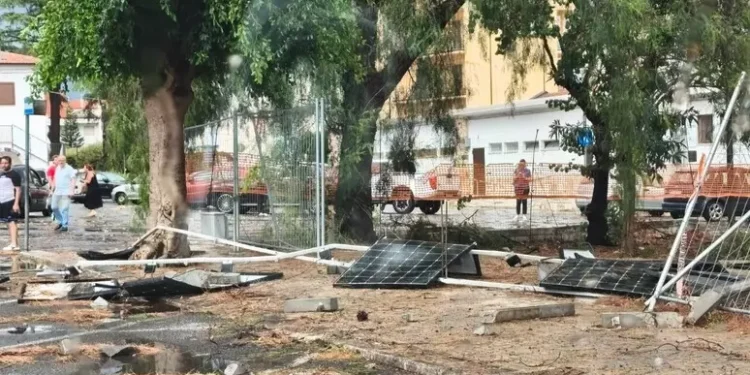 Tromba d’aria a Policoro: alberi divelti e danni per milioni di euro
