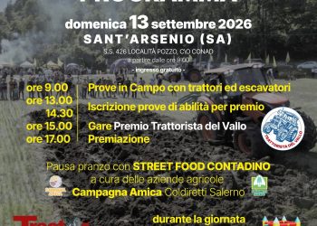 Torna “Prova in Campo”: a Sant’Arsenio la quarta edizione dell’AgriShow del Vallo di Diano