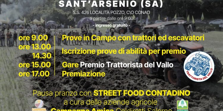 Torna “Prova in Campo”: a Sant’Arsenio la quarta edizione dell’AgriShow del Vallo di Diano