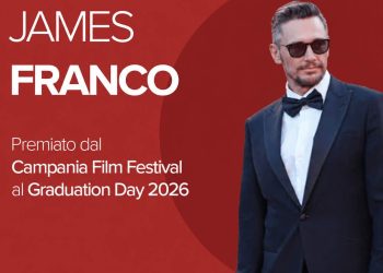 Università Telematica Giustino Fortunato, James Franco a Benevento per il Graduation Day 2026